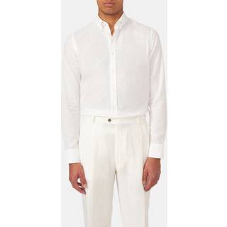 Oscar Jacobson - Slim Fit Button Down Skjorte - størrelse XXL - Herre