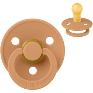 BIBS Rund Colour Sut - Str. 1 - Naturgummi - Pumpkin