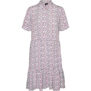Vero Moda dame kjole VMDINA - Phlox Pink Flowers - S