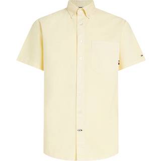 Tommy Hilfiger Herren Kurzarmhemd gelb