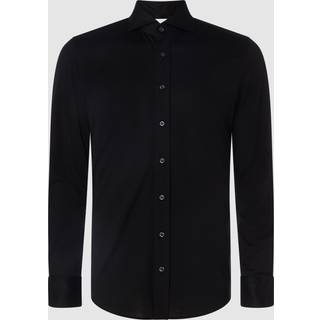 BALDESSARINI Herren Hemd schwarz