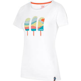 La Sportiva Women's Icy Mountains T-Shirt T-shirt Damer størrelse M farve hvid