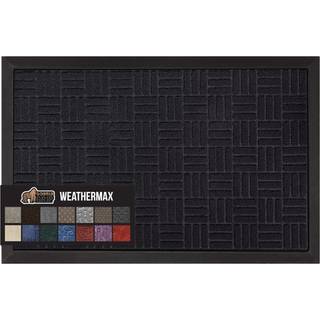 Gorilla greb vandt?t hele s?sonen Weathermax Doormat holdbar naturgummi plet og fade resistent lav profil indend?rs udend?rs d?rm?tter let ren g?