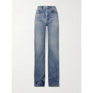 Saint Laurent High-rise straight jeans - blue - 31