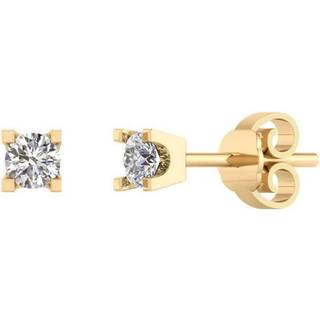 Henrik Ørsnes Design 14 Karat Guld Øreringe med Brillanter 0,10 Carat W/SI