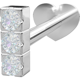 Nordahl Andersen Labret Piercing Sterling Sølv Ørering