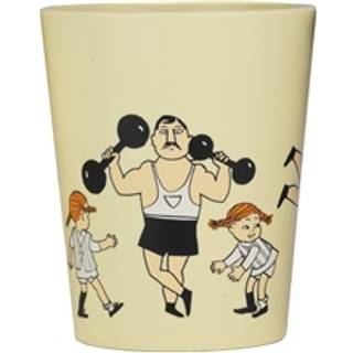 Rätt Start Pippi Cirkus Tumbler krus gul