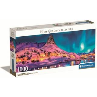 Clementoni puslespil 1000 brikker - Farverige Lofoten Panorama