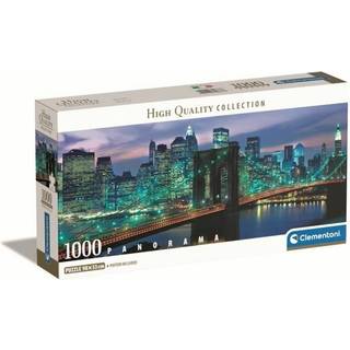 Clementoni puslespil 1000 brikker - Brooklyn Bridge Panorama