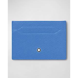 Montblanc Sartorial card holder 5cc Dusty Blue