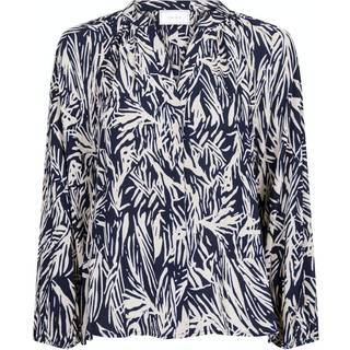 Huma Breeze Bluse, Navy, 36
