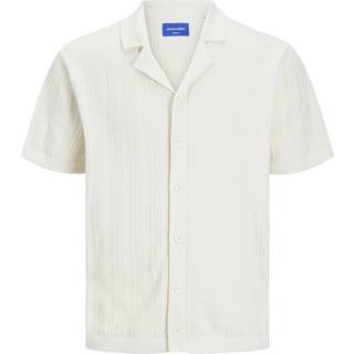 Jack & Jones Valencia Structure Knit SS Polo Sea Salt