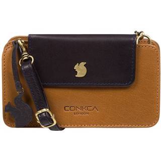 Conkca Conkca Little Wonder læder cross-body Clutch taske