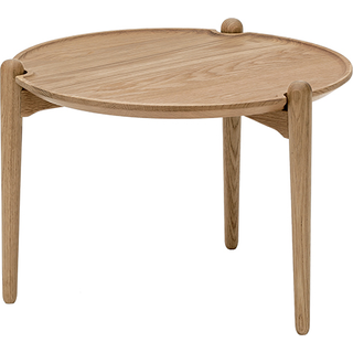 Design House Stockholm Aria sofabord Ø90 cm Eg 30 cm.