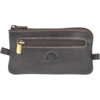 Schlüsseletui Leder 12x7cm "Tornado" dunkelbraun 1094-22 | Greenburry.de