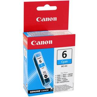4706A028 CANON BCI-6C INK TANK CYAN FOR BJ F850