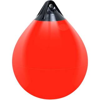 Kuglefender Polyform A3, Ø46 cm, rød med sort top