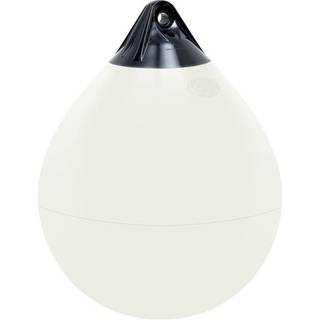 Kuglefender Polyform A3, Ø46 cm, hvid med sort top