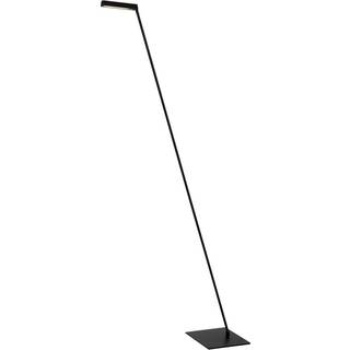 Lavale LED-gulvlampe, sort, dæmpbar, højde 138 cm