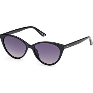 Guess Kvinde GU8291 01B Solbriller Injiceret Sort Røg Cat Eye Normal Skygge