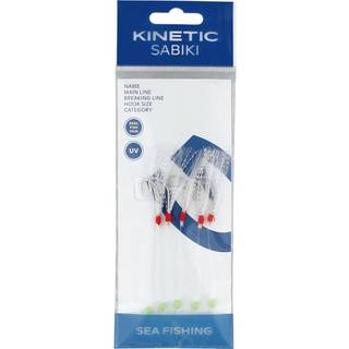 Kinetic - Sabiki Nordic Mackerel Makrelforfang Gul/Crystal Flash #1/0 Ribejagtogfikseri.dk