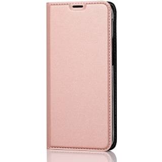 Wave BookCase beskyttelsesetui, Samsung Galaxy A40, rosaguld