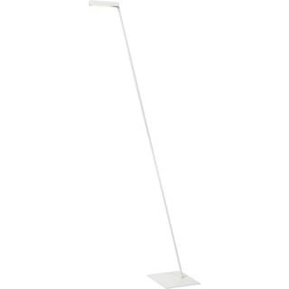 Lavale LED-gulvlampe, hvid, dæmpbar, højde 138 cm