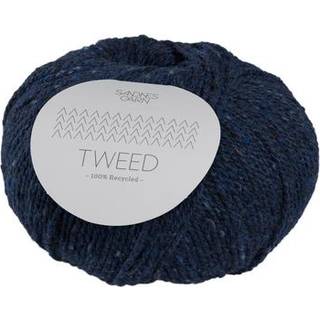 Sandnes - Tweed Recycled Fv. 5585 Marine Blå
