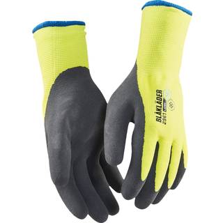 Blåkläder 2961 Arbejdshandske Foret latex-dyppet / Arbejdshandske Foret latex-dyppet - 8 - High Vis Gul
