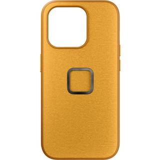 Peak Design iPhone 15 Pro Stof Cover m. SlimLink Beslag - MagSafe Kompatibel - Sun