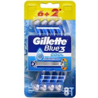 Gillette Blue 3 Cool 8 stk.