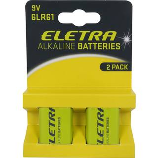 Eletra EA29V23 9 V batterier, 2 stk.