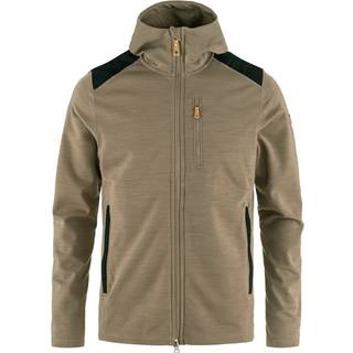Fjällräven Keb Fleece Hoodie M M SUEDE BROWN