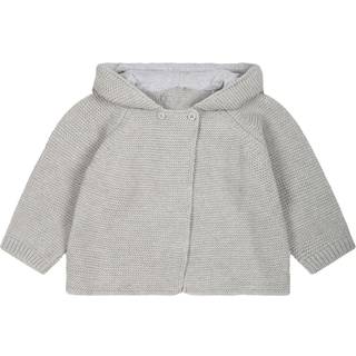 Stella McCartney Kids Baby knit cotton cardigan - grey - M 24