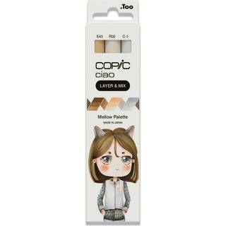 Marker Set Ciao Layer & Mix Mellow Palette 3 Stück