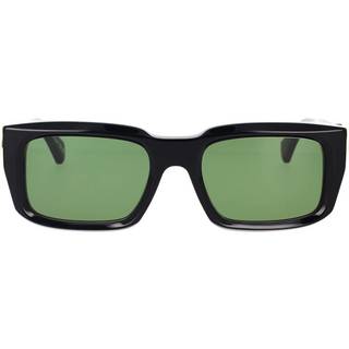 Off-White Unisex OERI125 Hays 1055 black Solbriller Acetat Sort Grøn Firkantet Normal