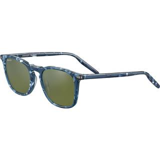 Serengeti Delio Polarized SS021005 51 Solbriller Mænd Blue - Shiny Blue Marble - 51mm