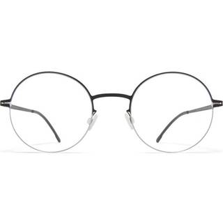 Mykita Lotta 052 48 Briller Mænd Black - Silver Black - 48mm