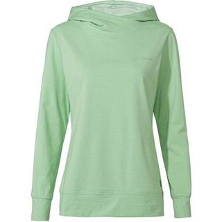 Vaude Women's Tuenno Pullover Hoodie Damer størrelse 36 farve grøn