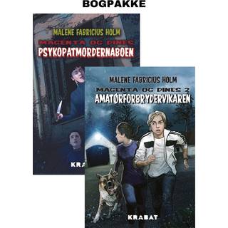 Bogpakke Psykopatmordernaboen og Amatørforbrydervikaren