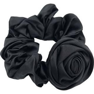By Lyko Flower Scrunchie Black