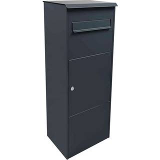 MEFA Oak 480 pakkepostkasse antracitgrå, t/mellemstore pak 480600R