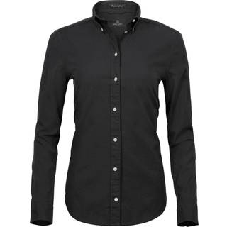 Teejays - Perfect oxford shirt - Dame - Sort - Style 4001