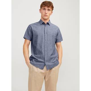 JJESUMMER LINEN BLEND SHIRT SS SN