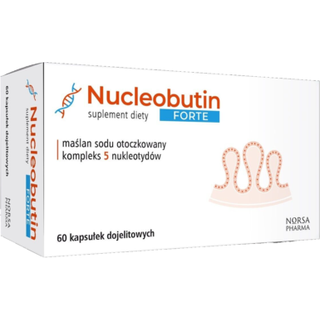 Norsa Pharma - Nucleobutin Forte 60 kapsler