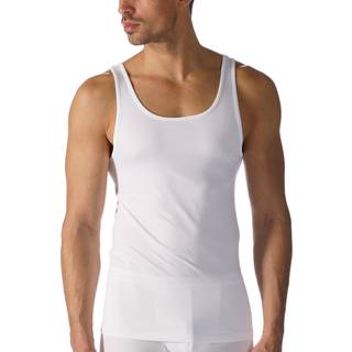 Mey Herren Athletic-Shirt weiß Viskose/Modal unifarben