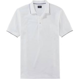 OLYMP Herren Polo-Shirt weiß