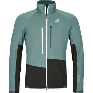 Ortovox Fleece Rib Jacket Fleecejakke Herrer størrelse XXL farve turkis