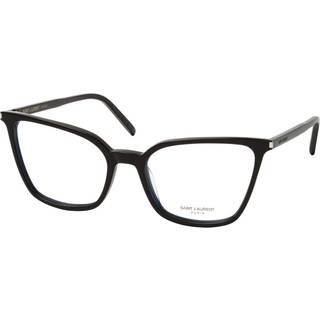 SAINT LAURENT Kvinde SAINT LAURENT SL 669 002 Optiske stel Acetat Sort Transparent Cat Eye