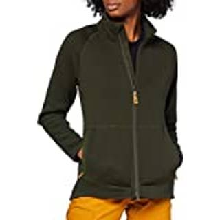 Fjällräven Women's Övik Fleece Zip Sweater Fleecejakke Damer størrelse XS farve olivengrøn